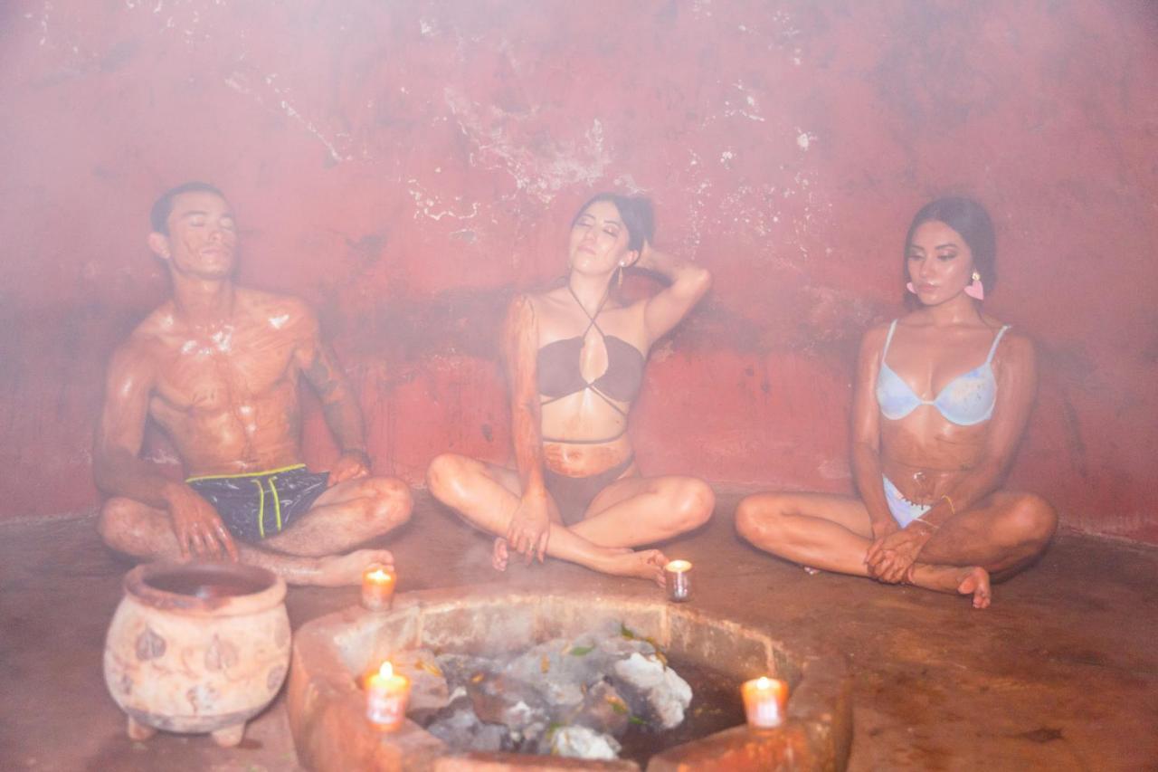 Chambre Double avec Expérience Temazcal - Vue sur Piscine